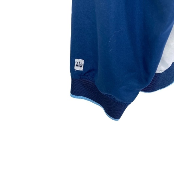 American Crown Huntington Beach CA Jersey Blue and White colorblock - Picture 8 of 8